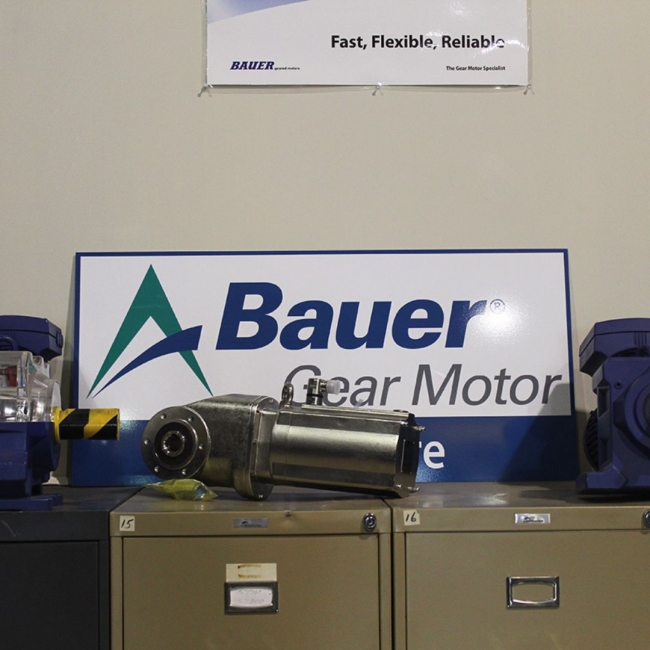 Gear motors by Bauer GMC