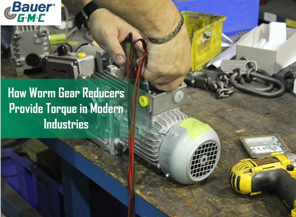 How Worm Gear Reducers Provide Torque in Modern Industries