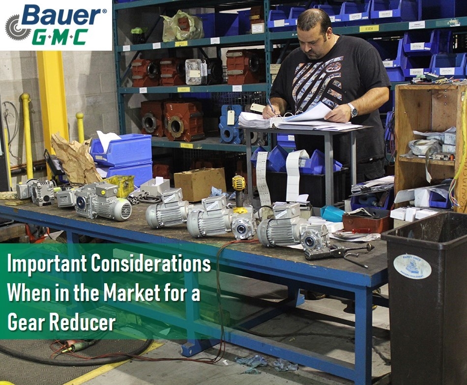 Important Considerations When in the Market for a Gear Reducer